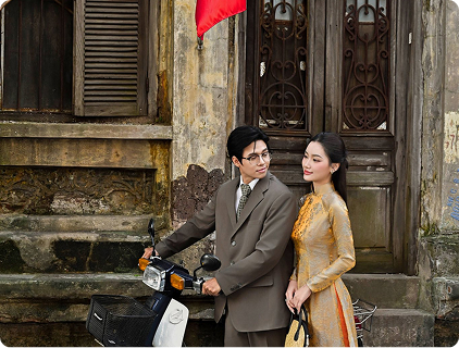 Ảnh cưới ngoài trời 3