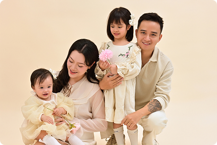 Chụp ảnh gia đình